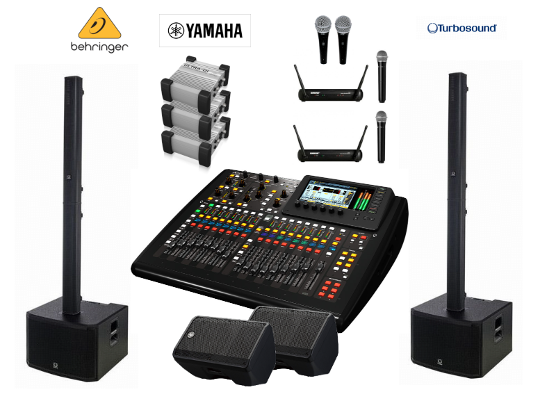 Paket 3000 Watt Column Speaker